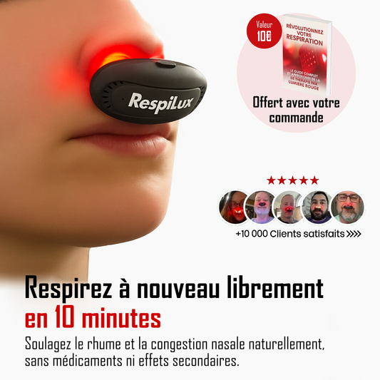 RespiLux™ – La lumière rouge qui libère votre souffle